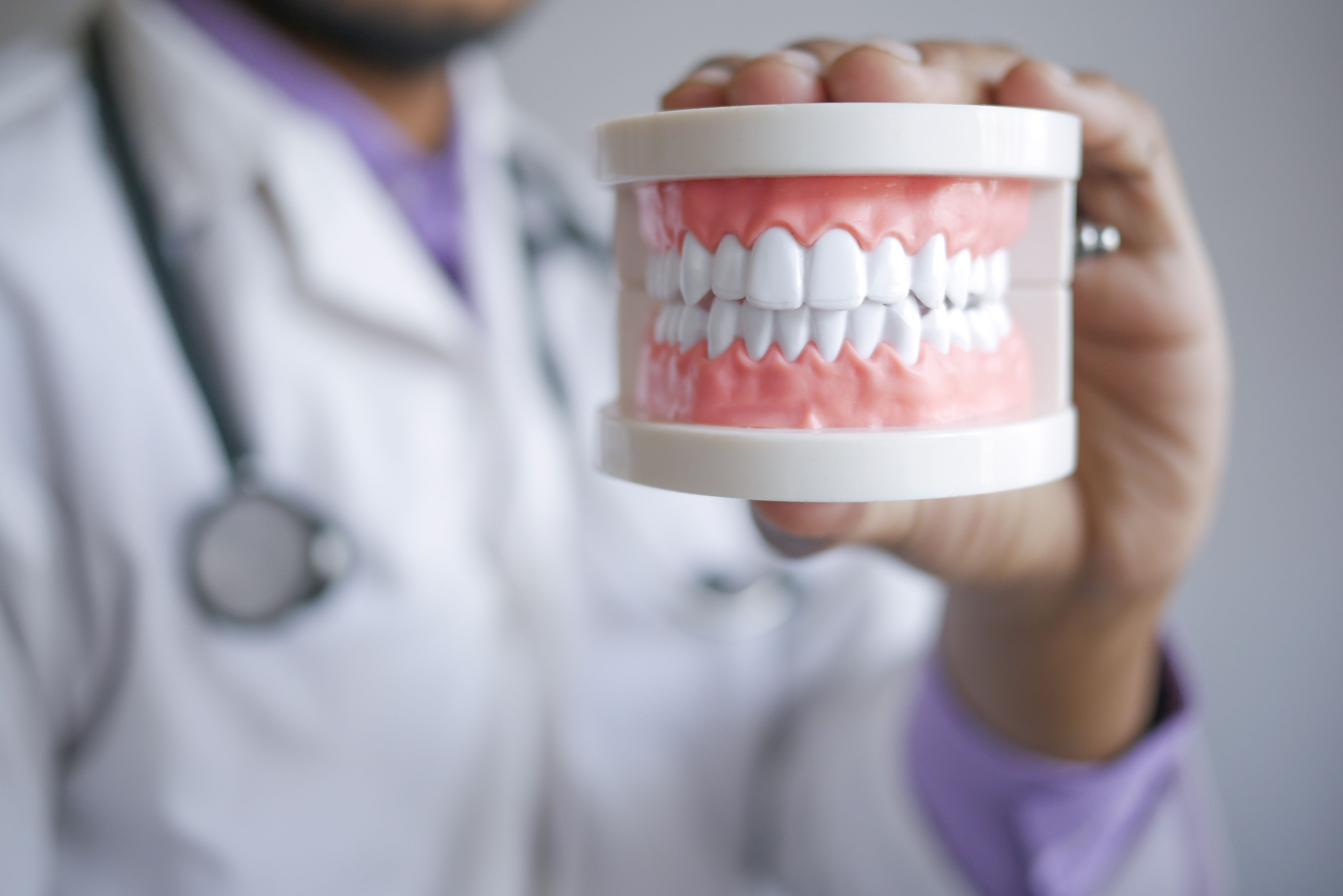 Understanding teeth, illustrative dental-care visual